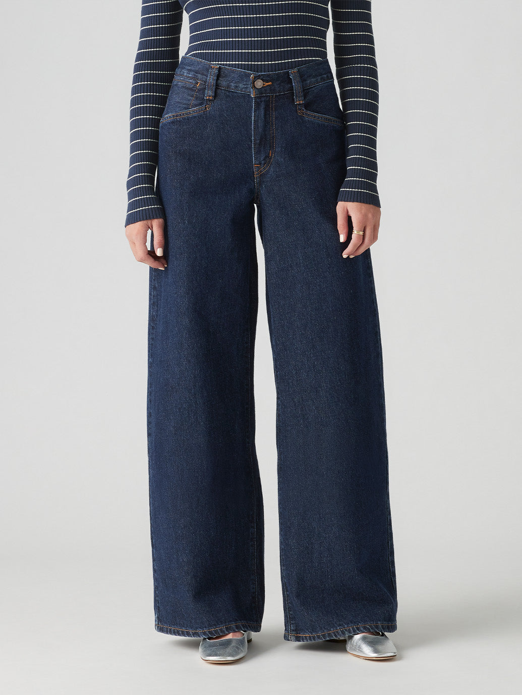 94 BAGGY WIDE LEG ジーンズ ダークインディゴ – リーバイス®公式