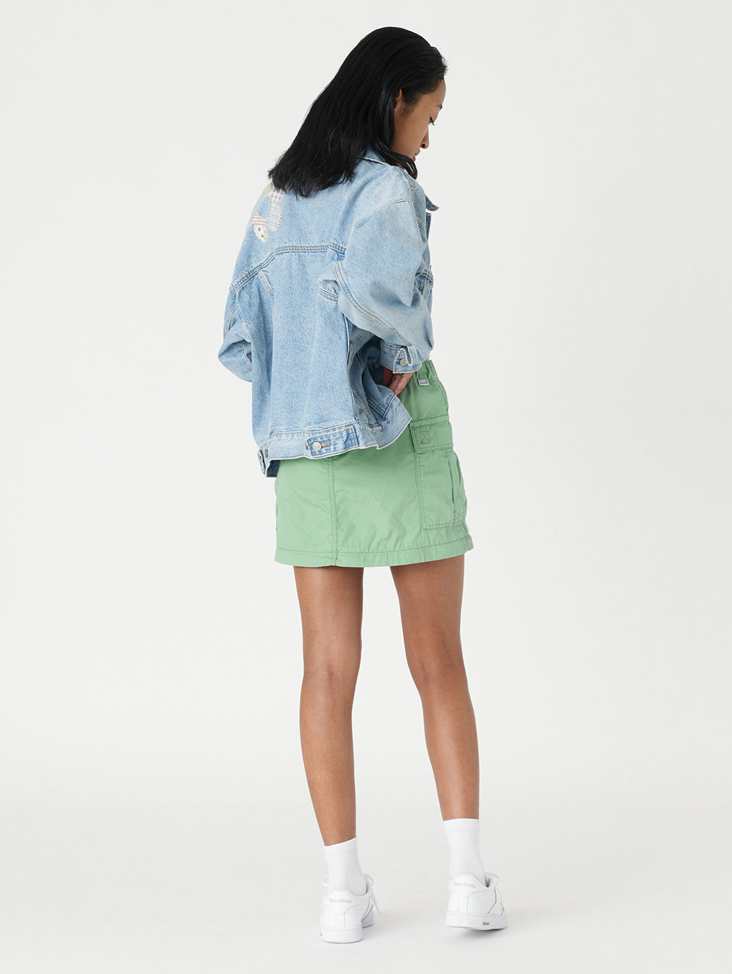 コンバーチブル カーゴ スカート