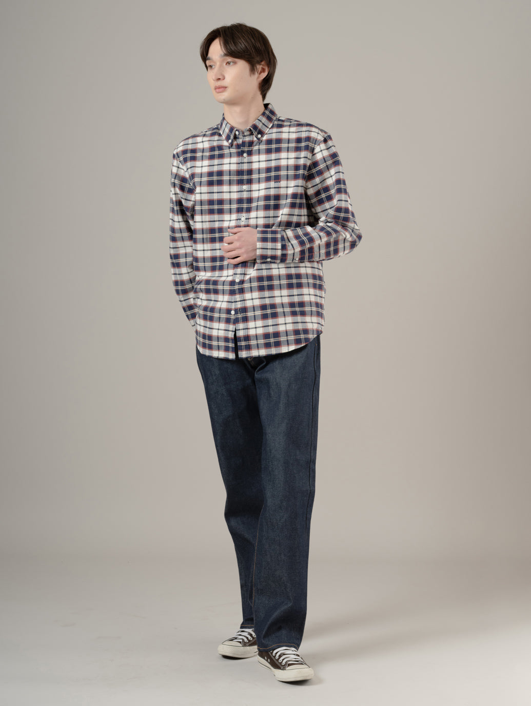 オーセンティック ボタンダウンシャツ