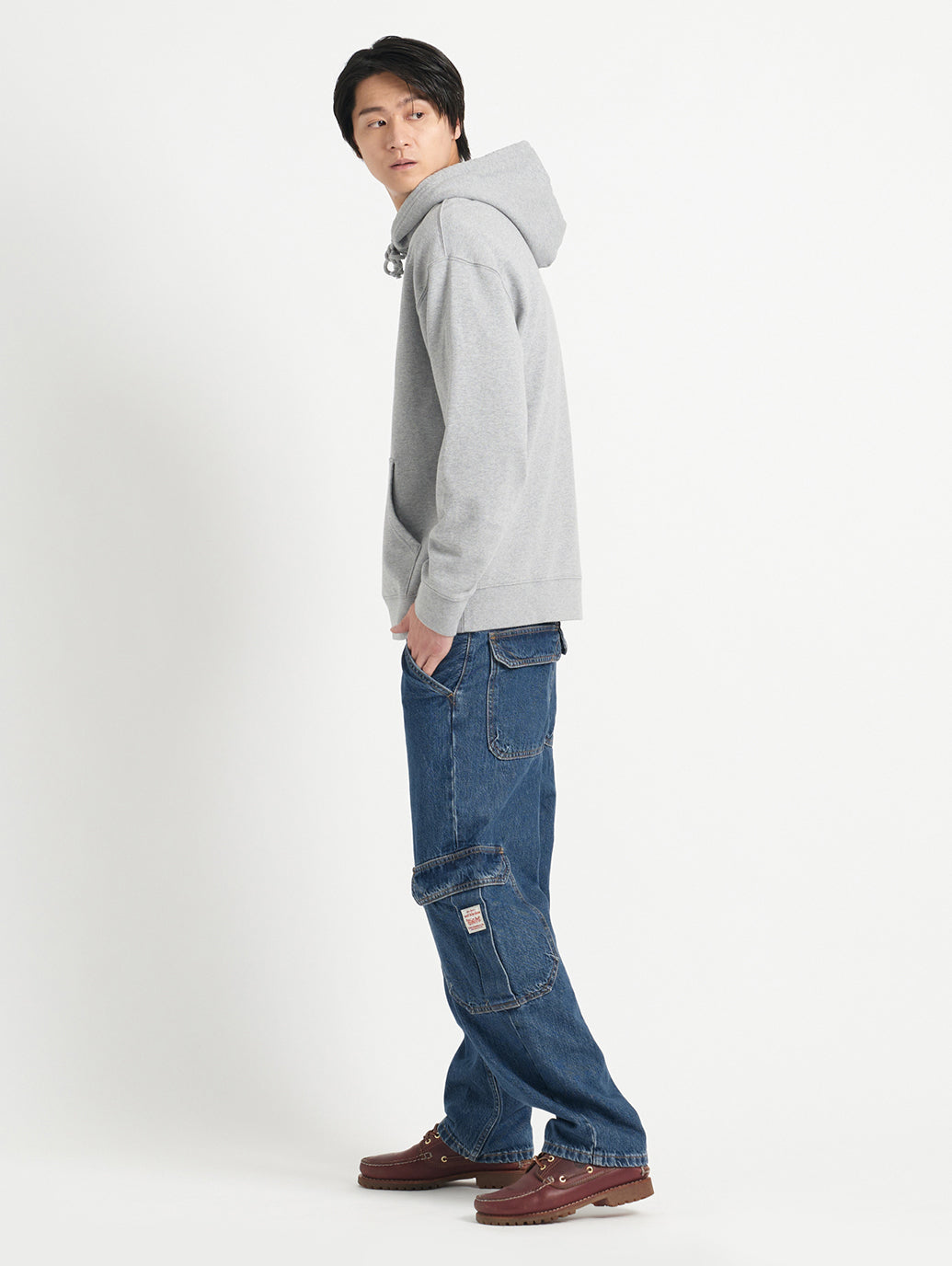 STAY LOOSE カーゴ ミディアムインディゴ