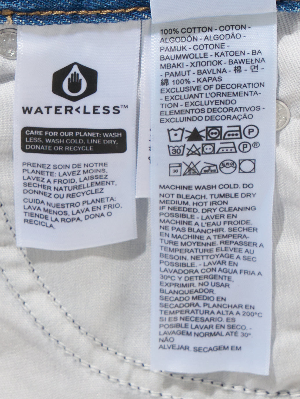 BAGGY DAD WIDE LEG ジーンズ ミディアムインディゴ