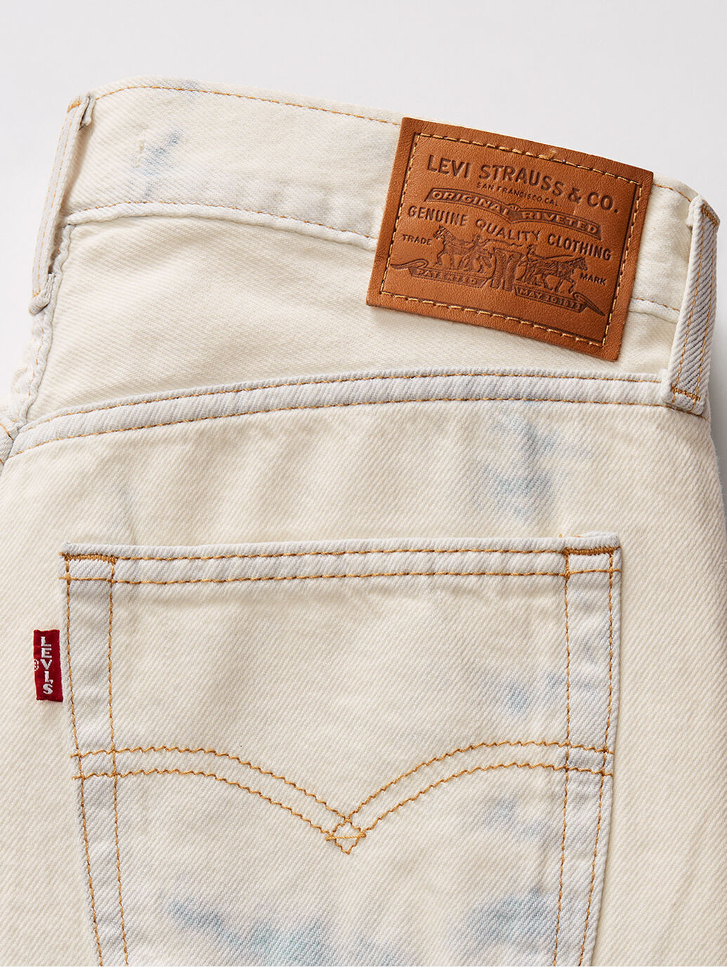 BAGGY DAD WIDE LEG ジーンズ ライトインディゴ