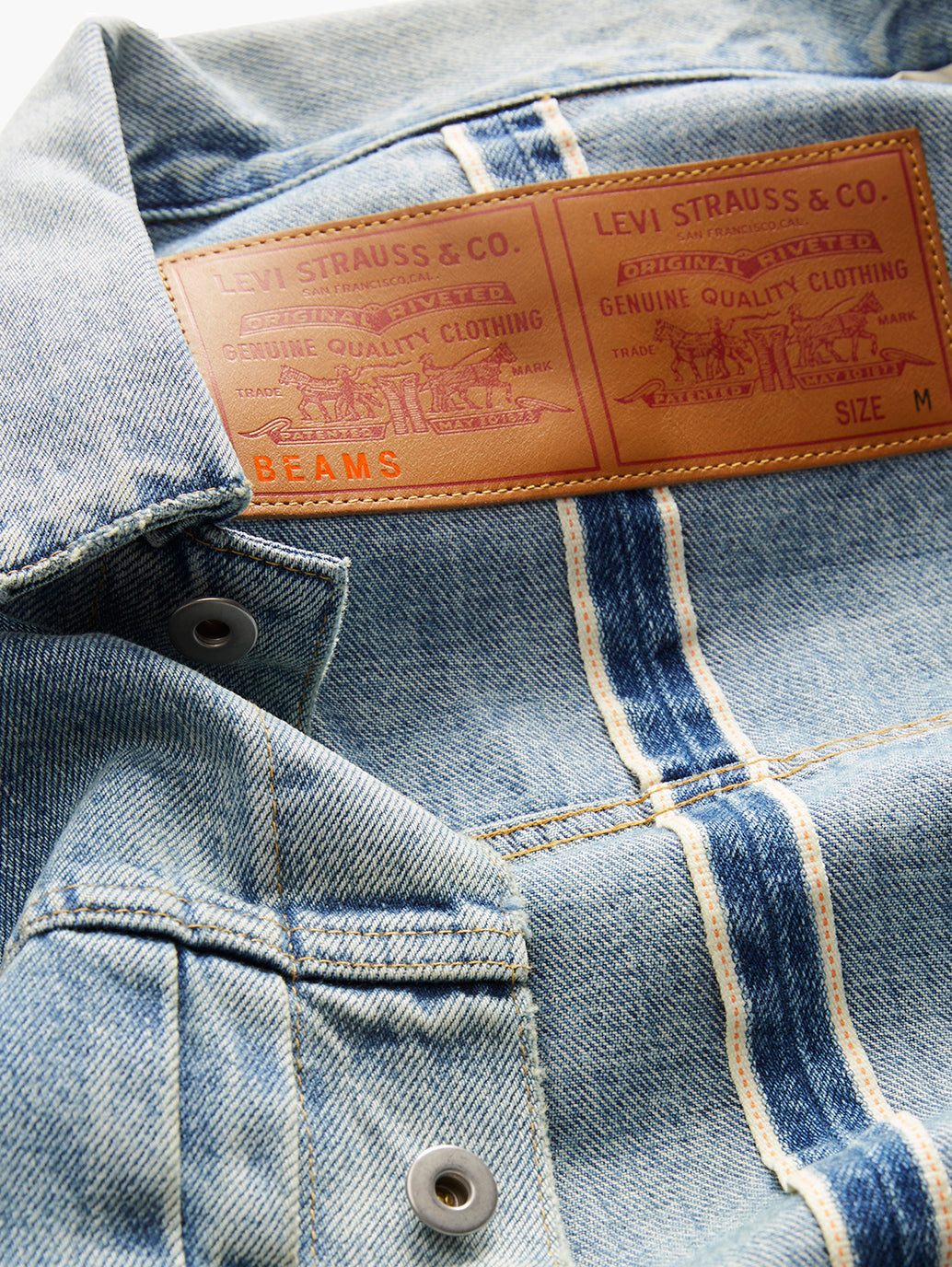 LEVI'S® x BEAMS SUPER WIDE トラッカージャケット