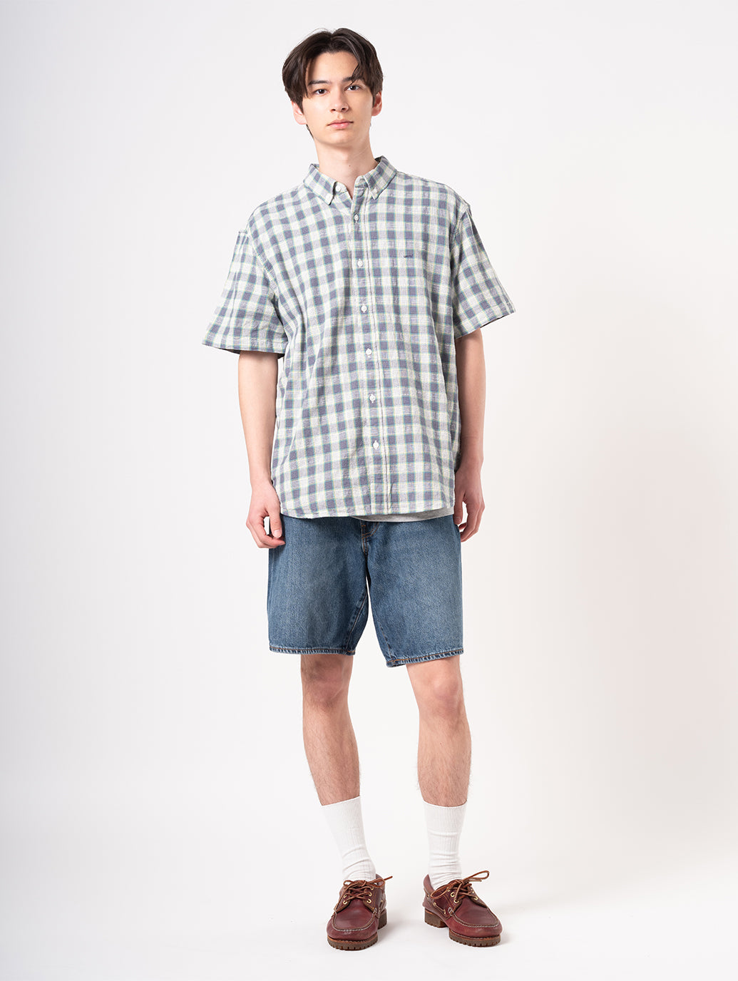 468™ ルーズ ショートパンツ ダークインディゴ