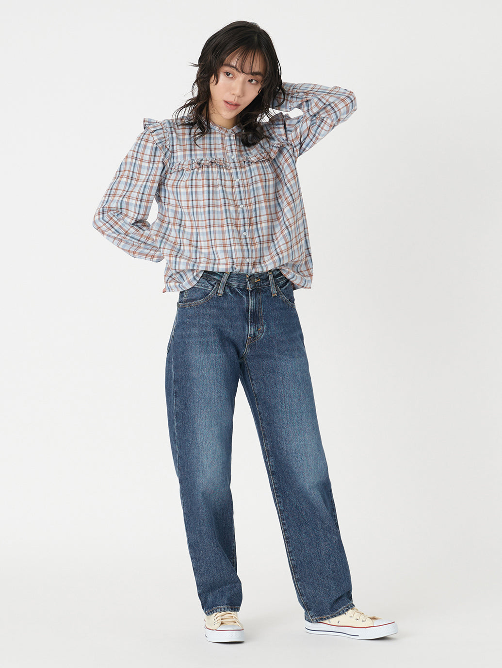 GIANNA ロングスリーブ ブラウス