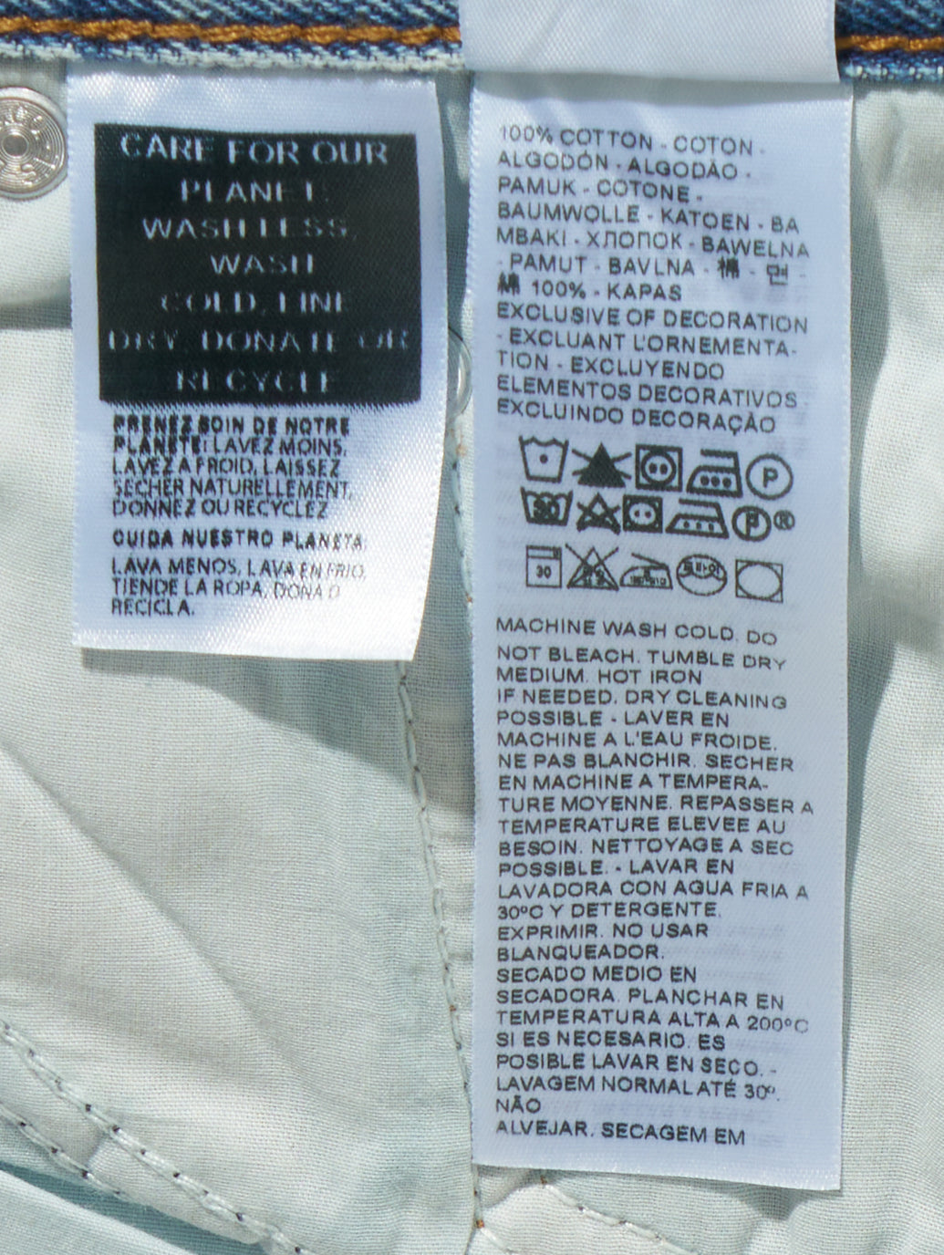 XL STRAIGHT ミディアムインディゴ
