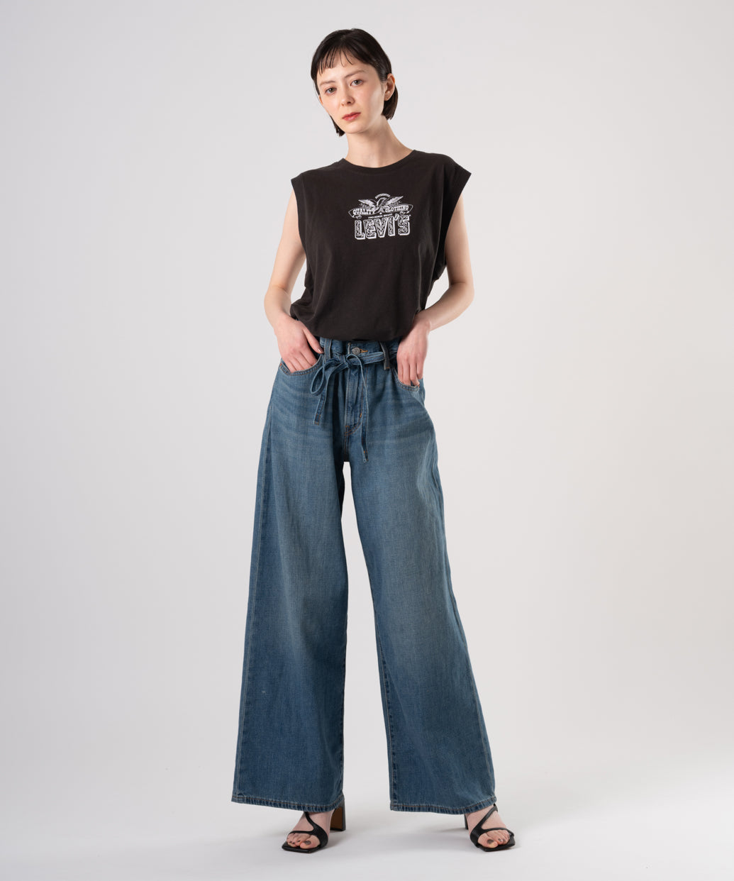 XL STRAIGHT ジーンズ ミディアムインディゴ