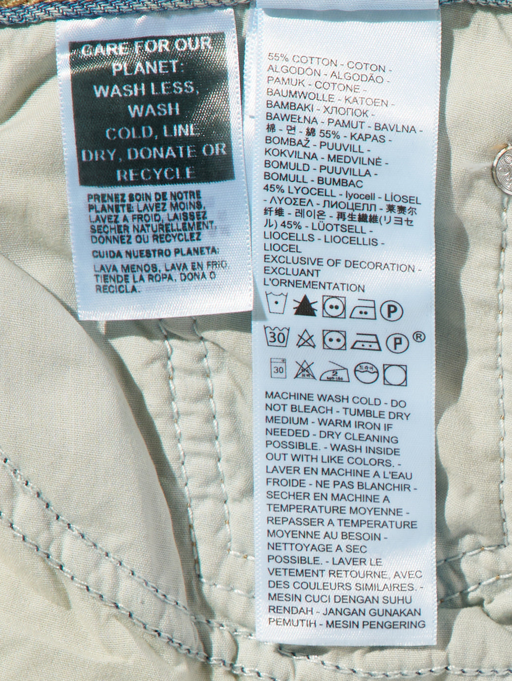 XL STRAIGHT ジーンズ ライトインディゴ