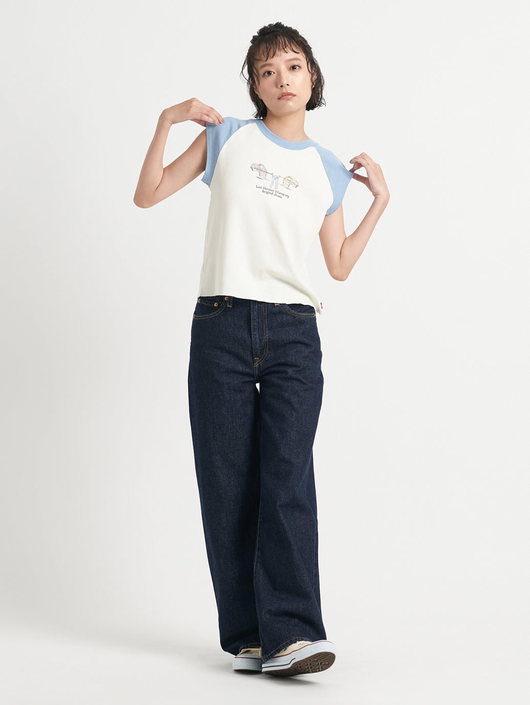 グラフィック半袖Tシャツ