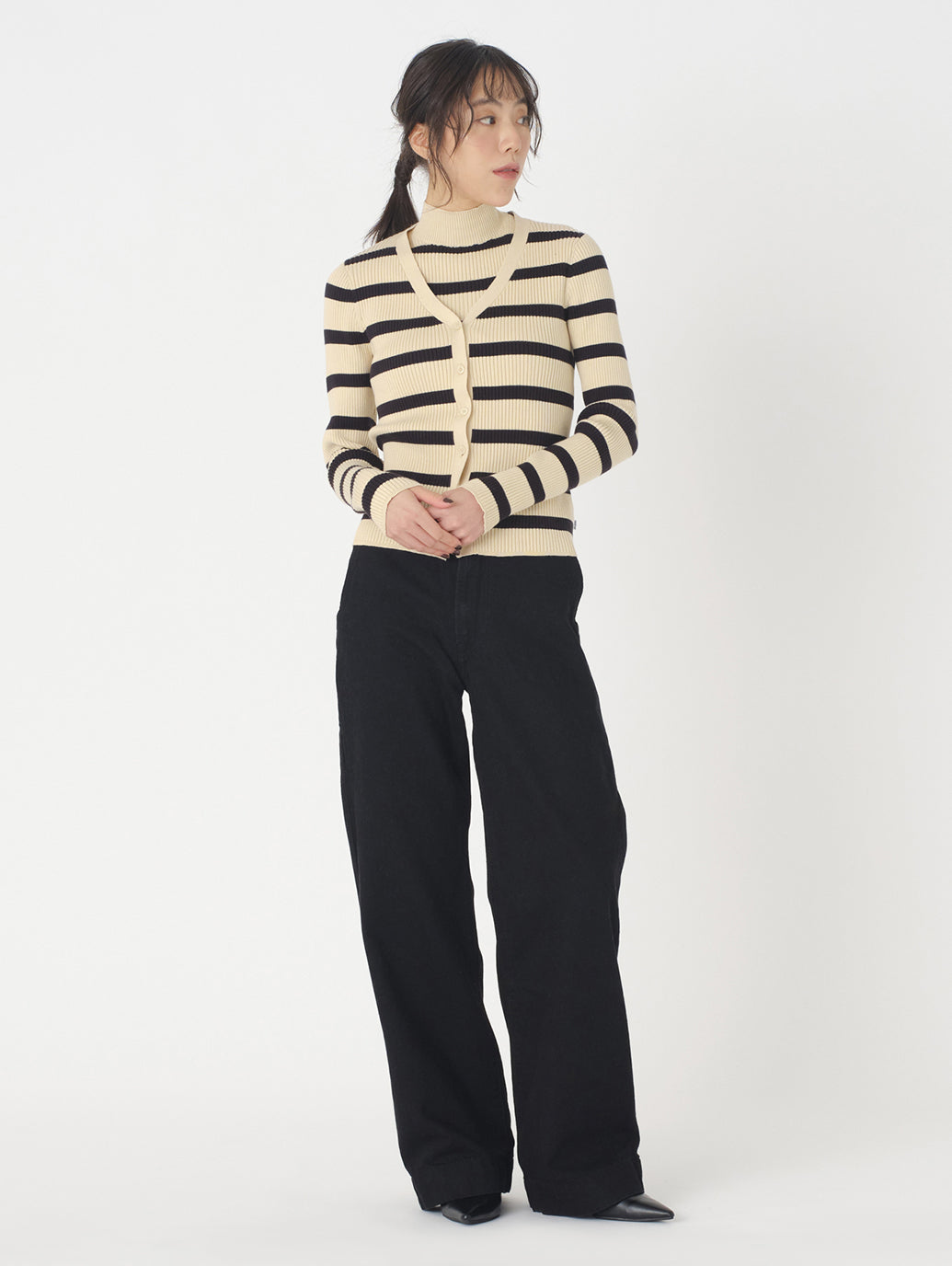 ニットカーディガン