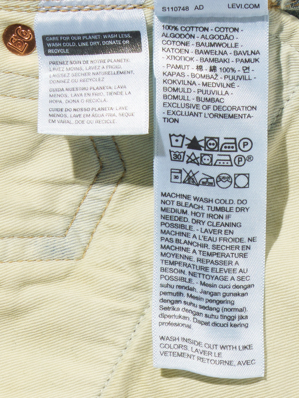 BLUETAB™ PLANK ストレートジーンズ ミディアムインディゴ