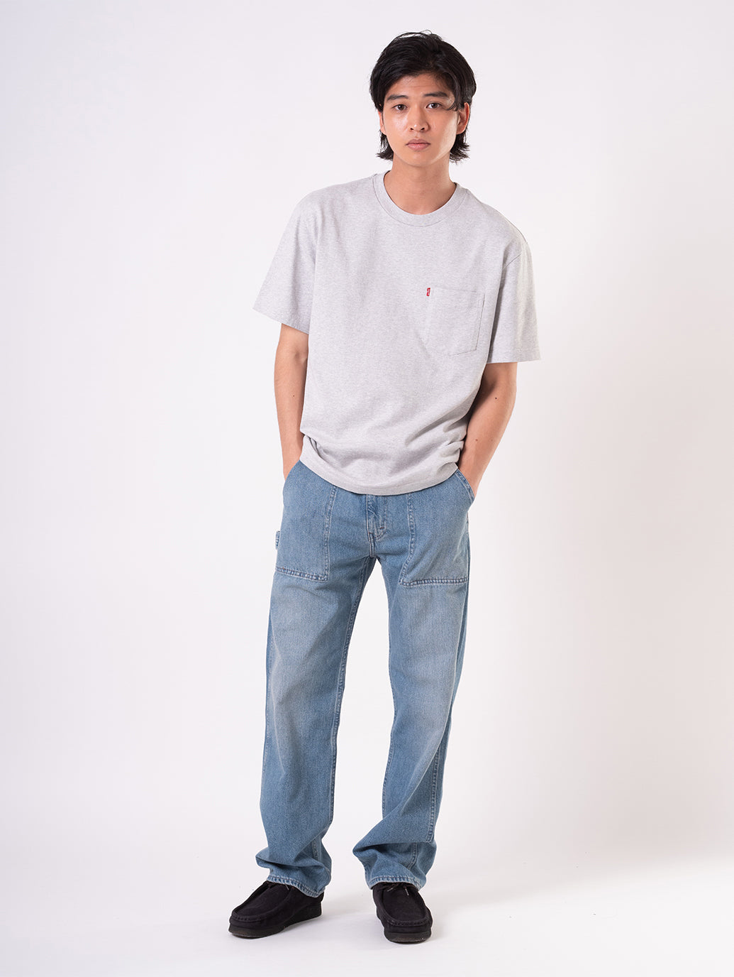 555™ リラックスストレート ジーンズ ユーティリティ ミディアムインディゴ