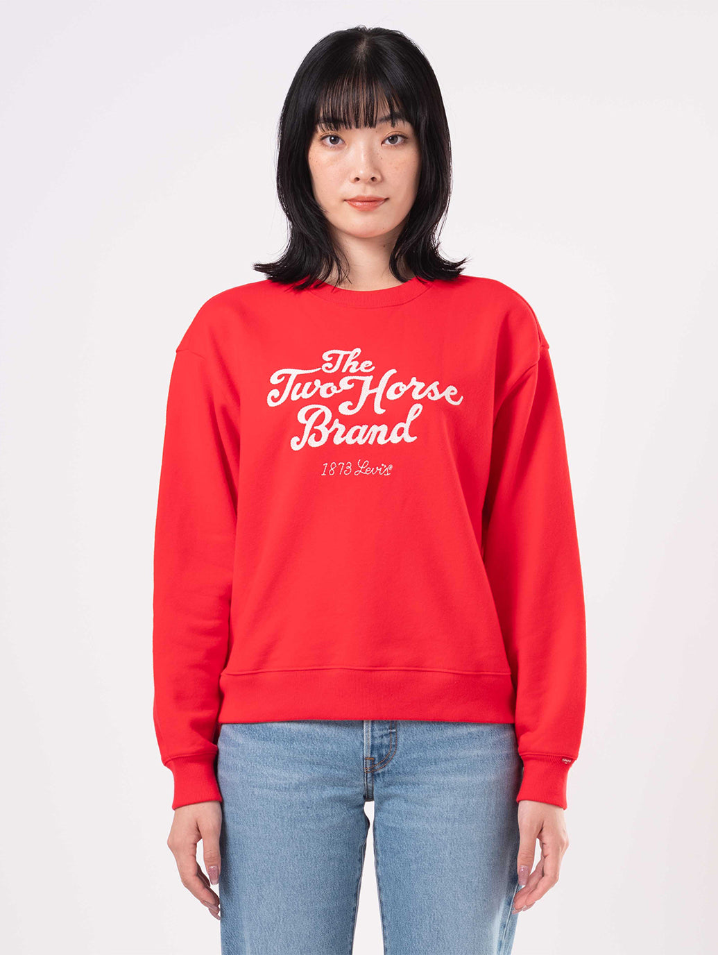 グラフィック ヘリテージ クルーネックスウェットシャツ