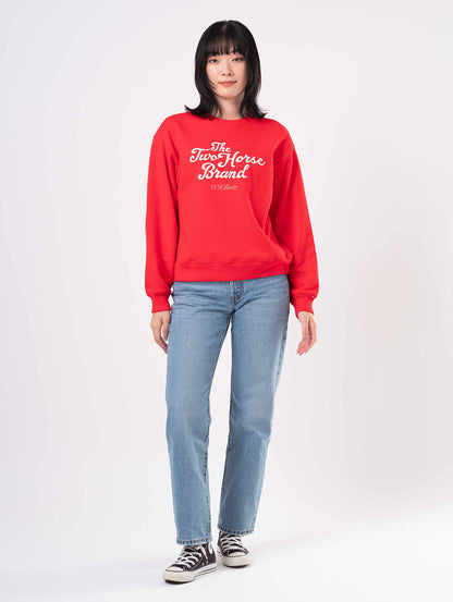 グラフィック ヘリテージ クルーネックスウェットシャツ