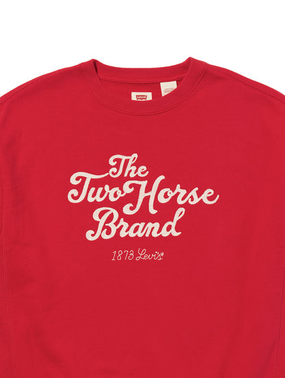 グラフィック ヘリテージ クルーネックスウェットシャツ