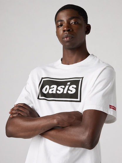 LEVI’S® x OASIS DECA LOGO Tシャツ ホワイト 