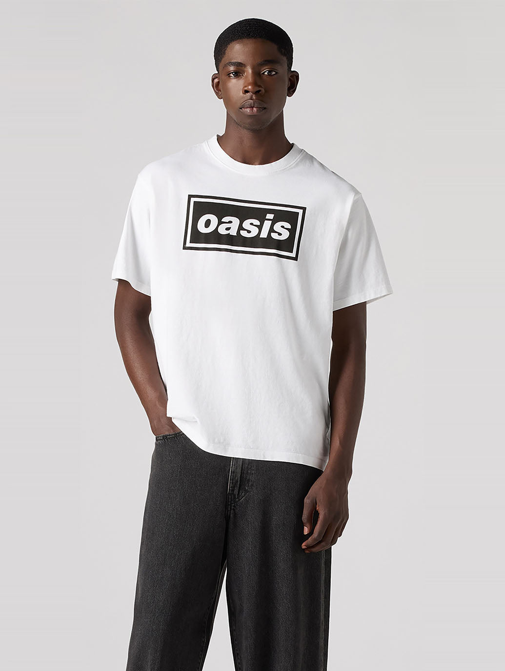 LEVI’S® x OASIS DECA LOGO Tシャツ ホワイト 