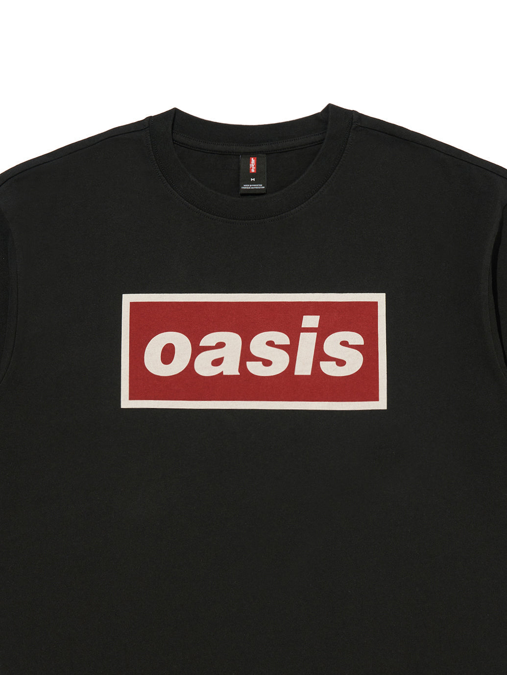 LEVI’S® x OASIS DECA LOGO Tシャツ ブラック 