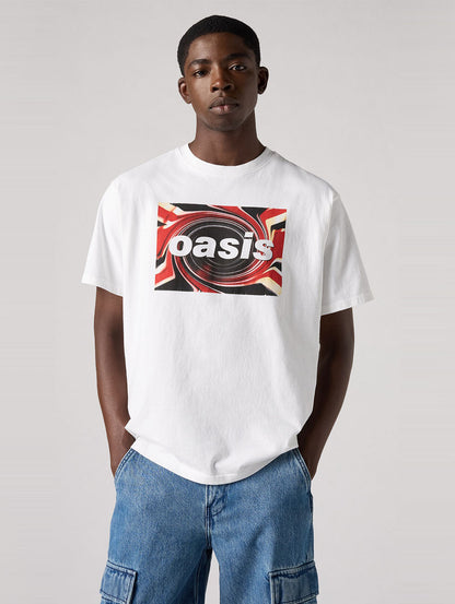 LEVI’S® x OASIS UNION JACK Tシャツ ホワイト 