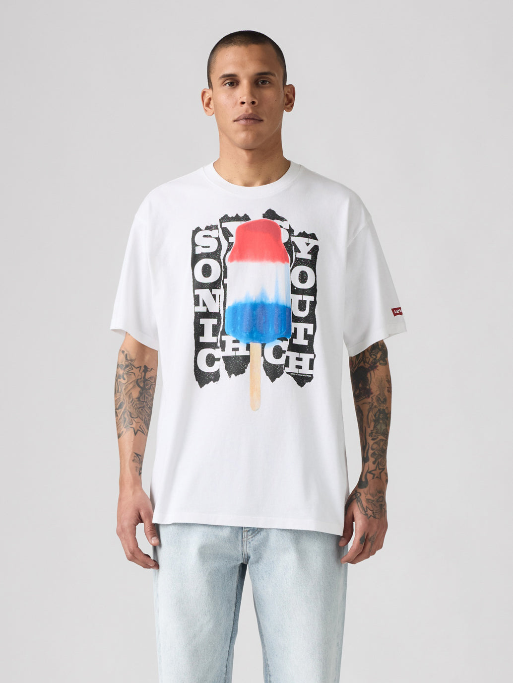 Levi's® x Sonic Youth BOMB POP Tシャツ 