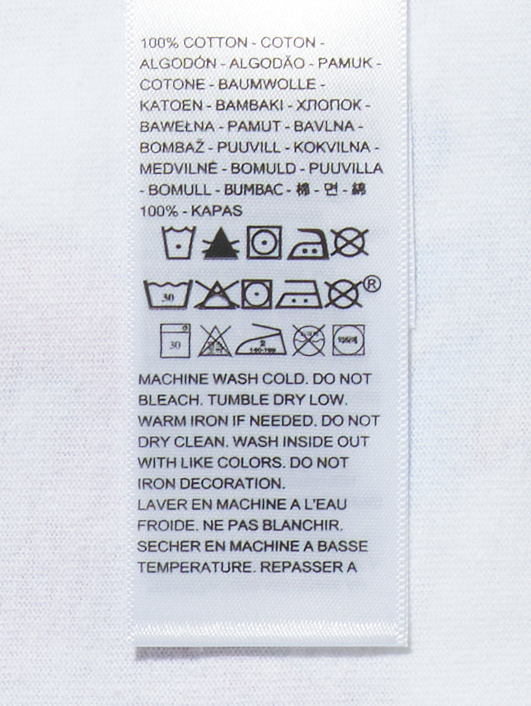 LEVI’S® x DE LA SOUL FRONT BACK Tシャツ WHITE