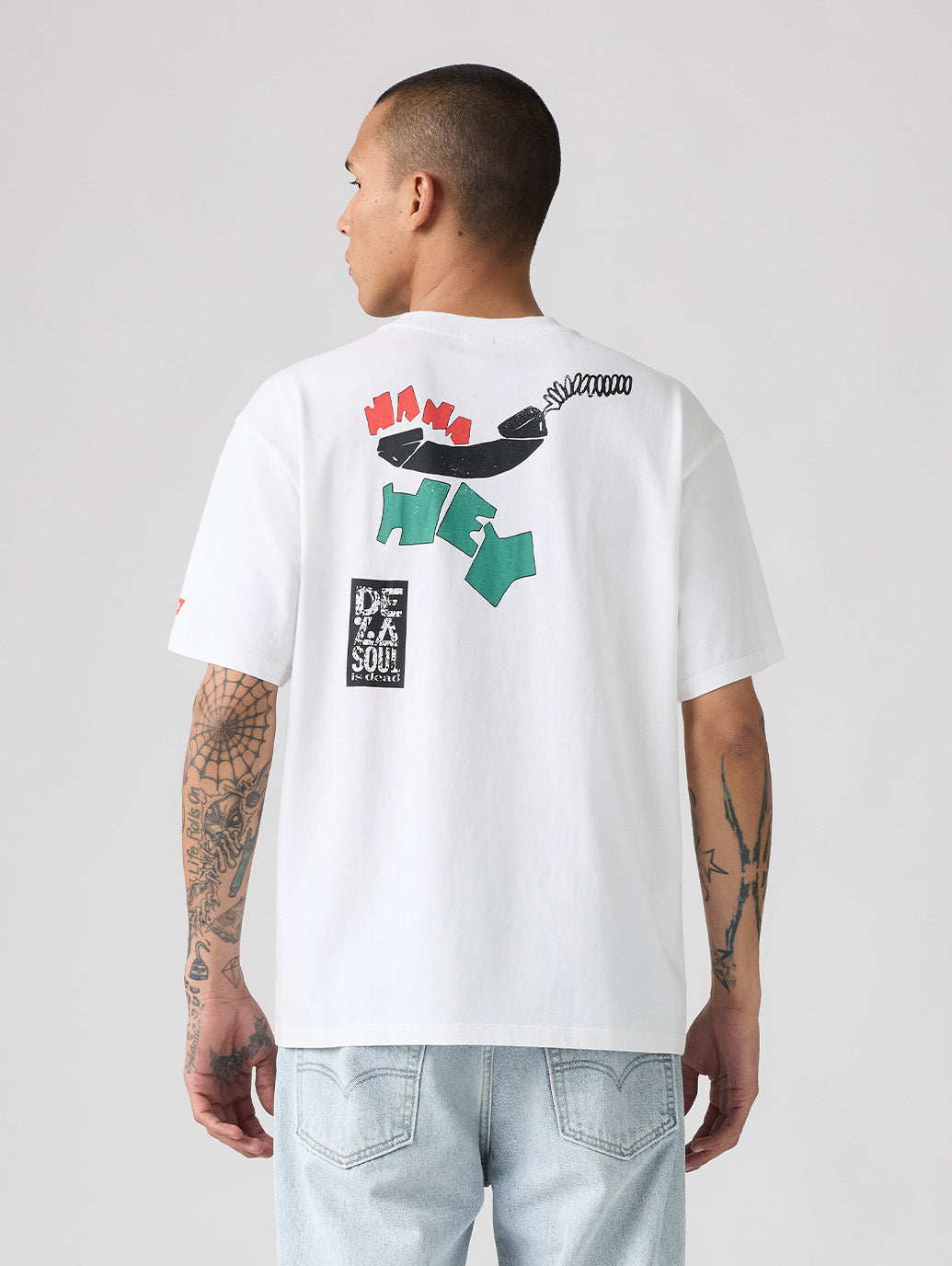 LEVI’S® x DE LA SOUL RING RING WHITE Tシャツ