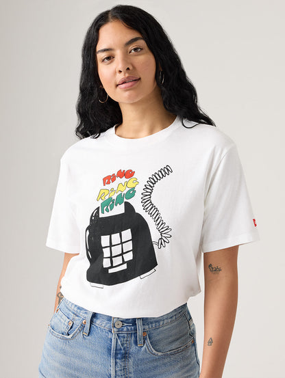 LEVI’S® x DE LA SOUL RING RING WHITE Tシャツ