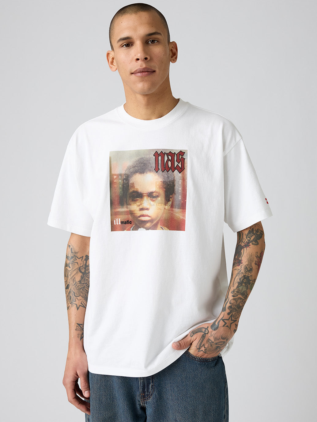 Nas illmatic Tシャツ Lサイズ LEVI'S® x NAS ILLMATIC Tシャツ – リーバイス®公式オンラインストア