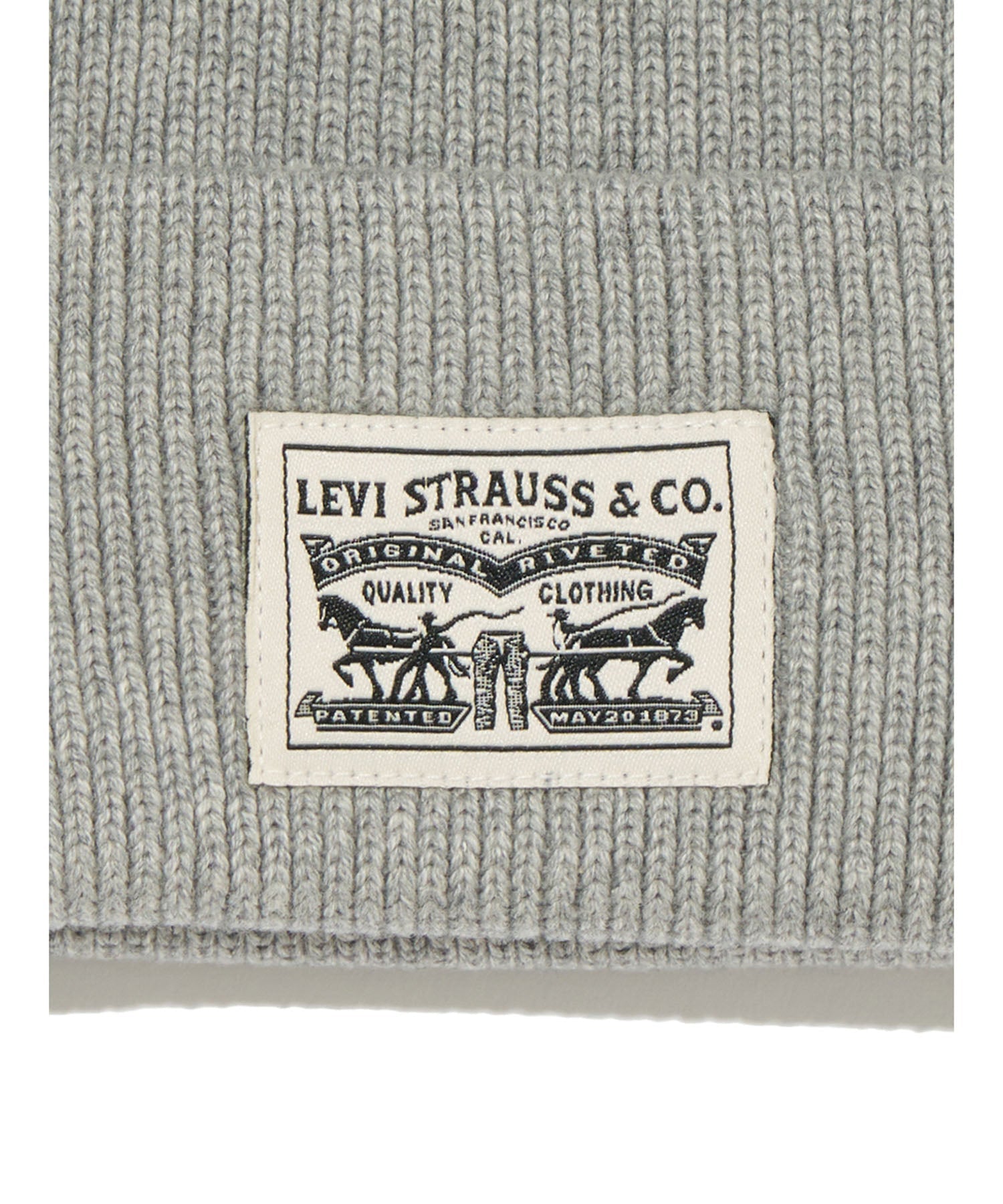 BACKPATCH ビーニー グレー – リーバイス®公式オンラインストア