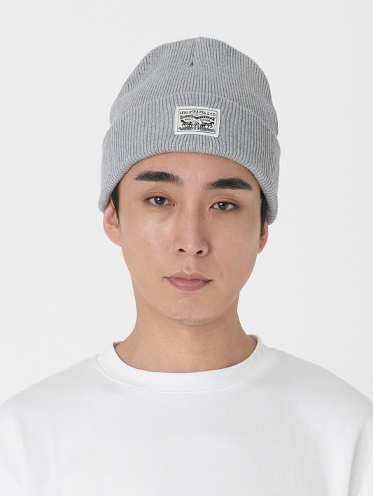 BACKPATCH ビーニー グレー 