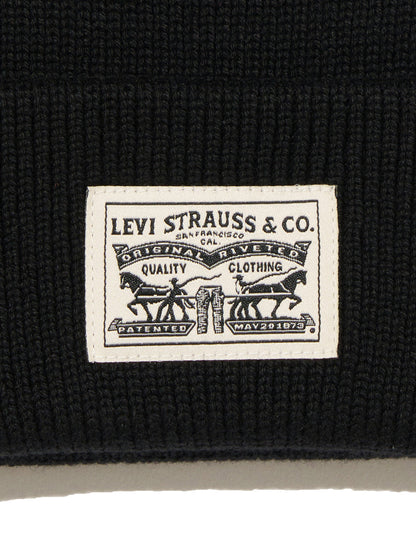 BACKPATCH ビーニー ブラック 