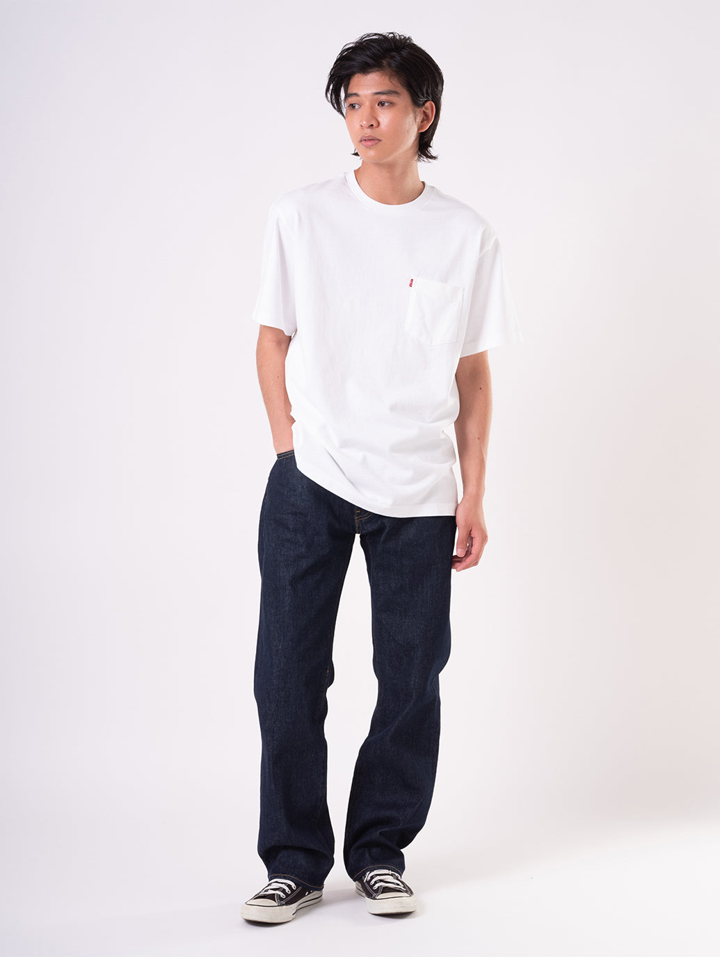 555™ リラックスストレート ジーンズ ダークインディゴ