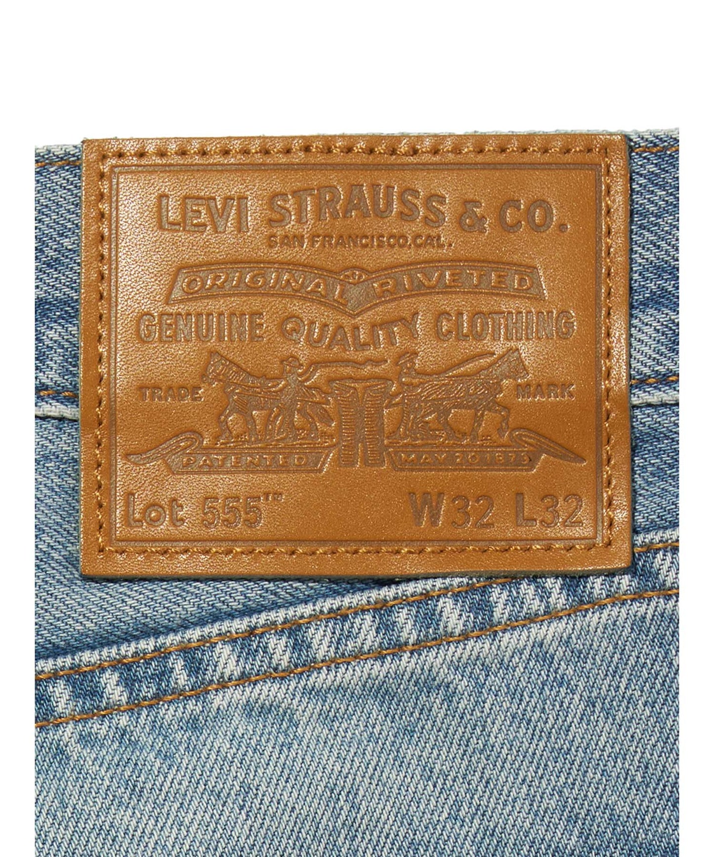 555™ リラックスストレート ジーンズ インディゴブルー