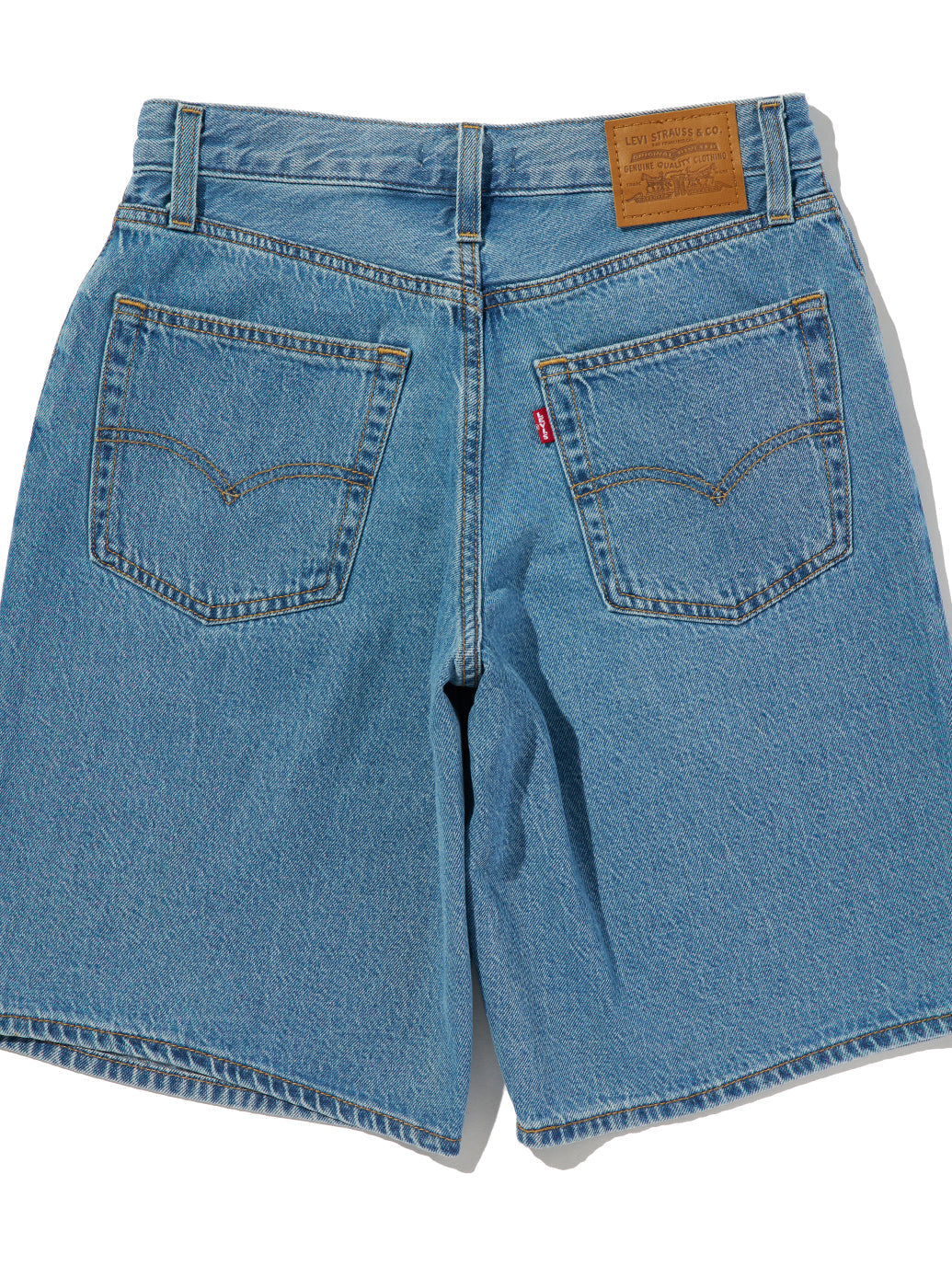 【未使用品】45R＊ジンバブエコットンの908タンクトップ＊インディゴ（重） BAGGY DAD ジーンズ ショート ミディアムインディゴ – リーバイス®公式