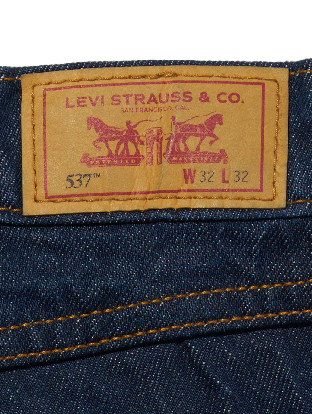 537™ ウエスタン ブーツカット リンス