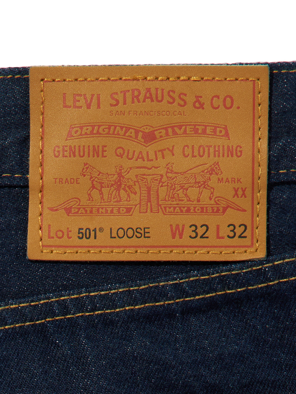 501® LOOSE CUSTOMIZED EXPANSION BAGGY JEANS V2 S/D