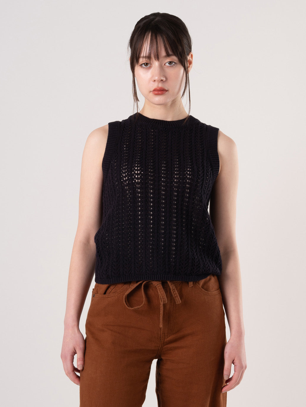 サンライズ ニットタンクトップ 