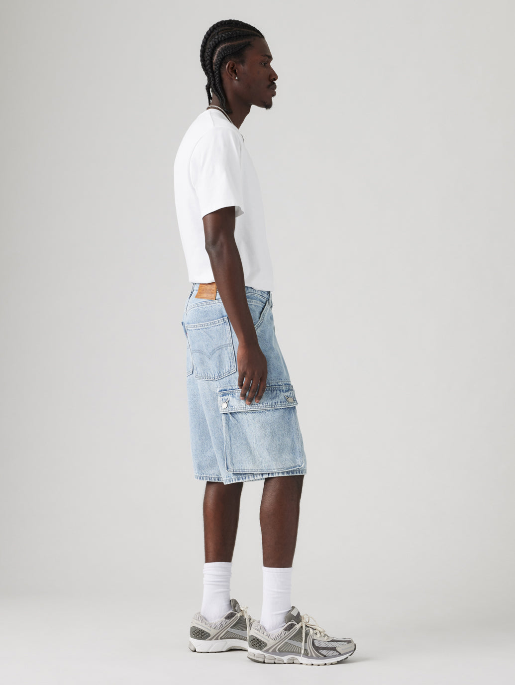 478™ バギーカーゴショートパンツ ライトインディゴ