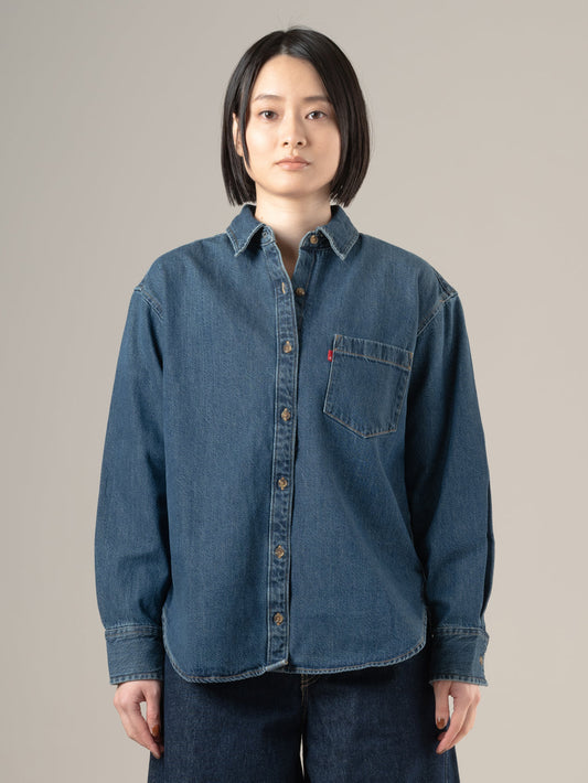 ハーリー ボーイフレンドシャツ