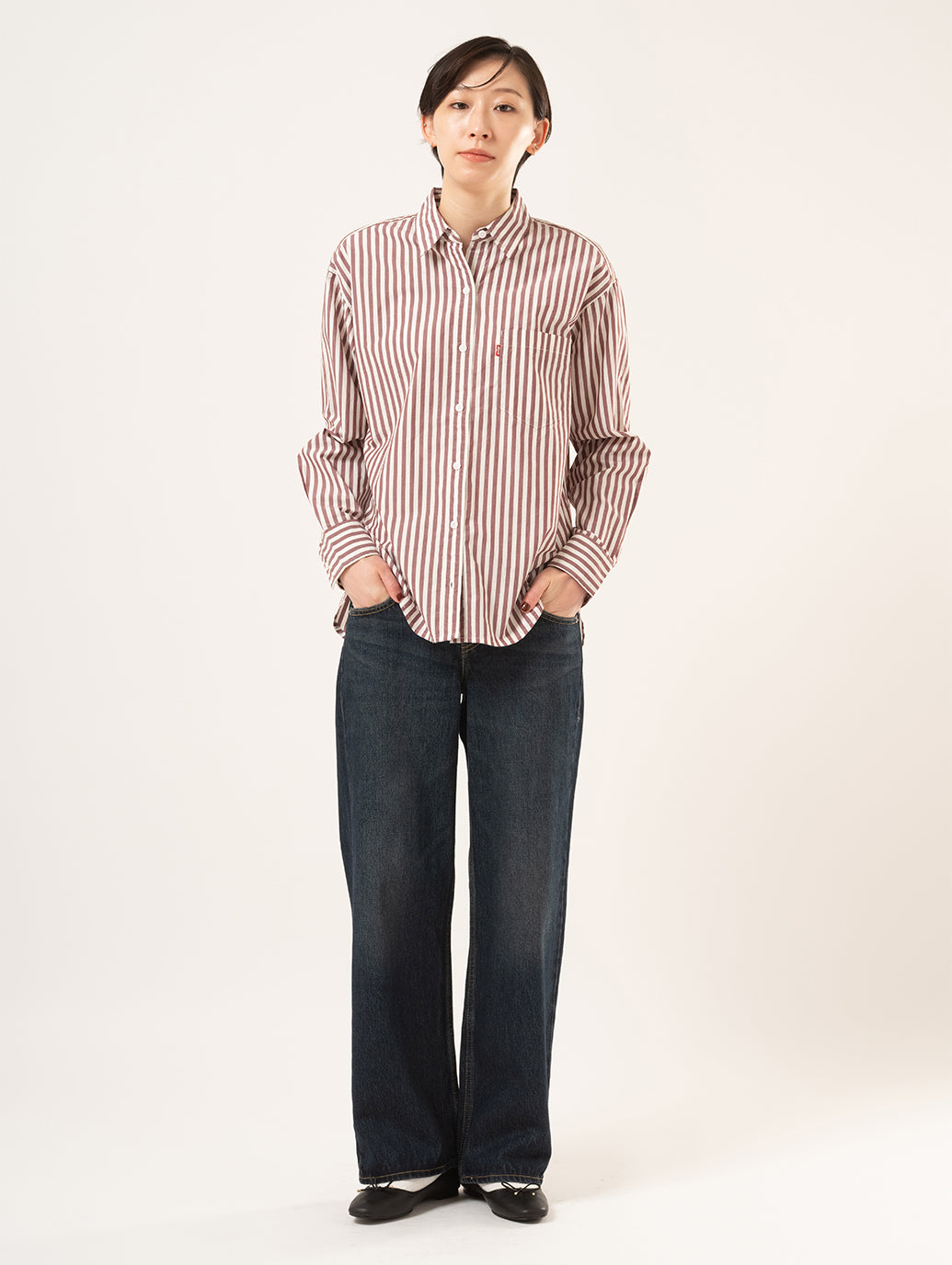 ハーリー ボーイフレンドシャツ