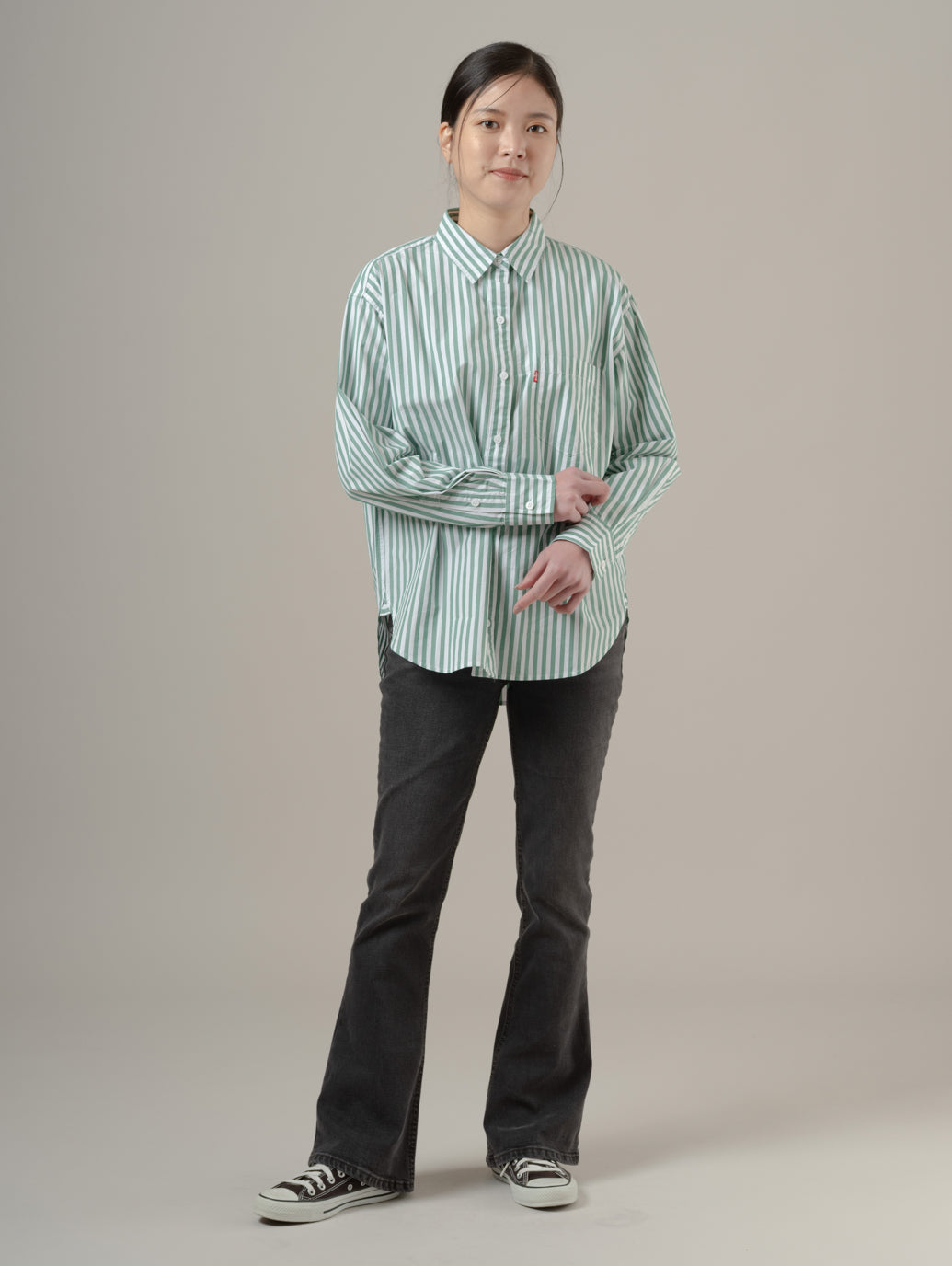 ハーリー ボーイフレンドシャツ