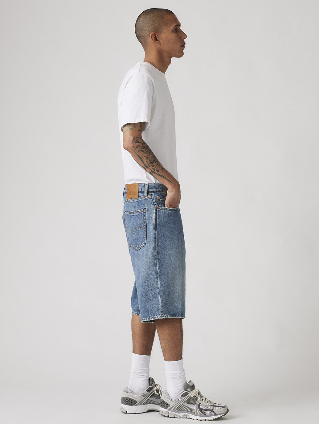 478™ バギーショートパンツ ミディアムインディゴ 