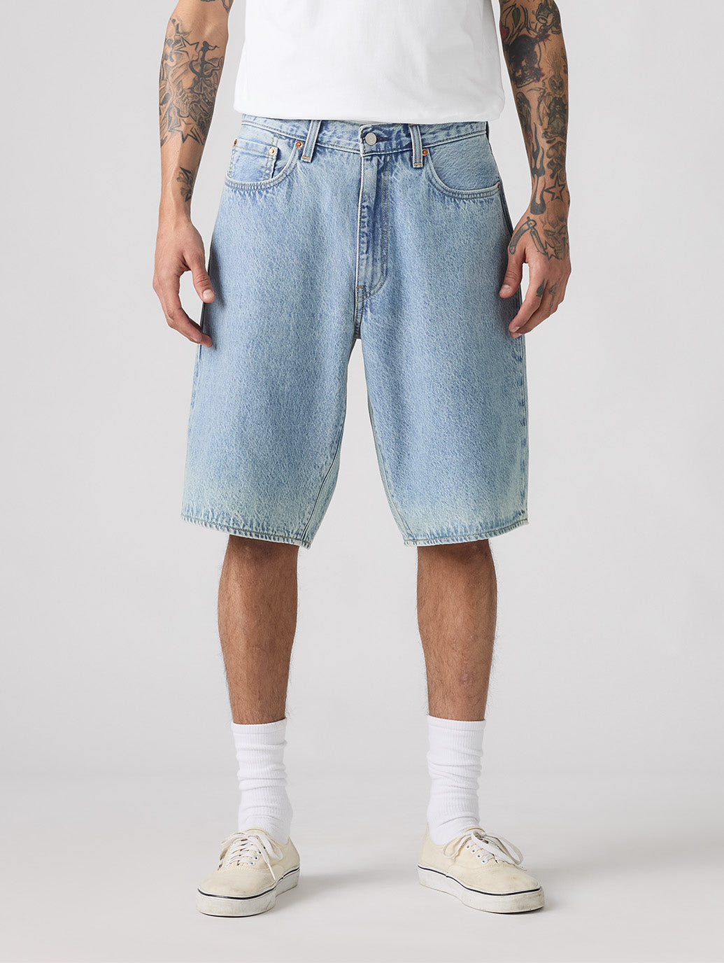 478™ バギーショートパンツ ライトインディゴ