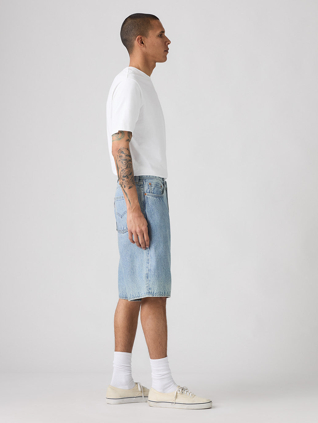 478™ バギーショートパンツ ライトインディゴ