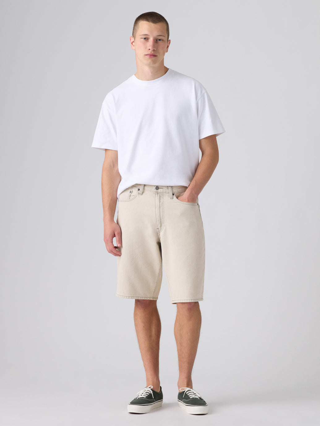 478™ バギーショートパンツ グレー