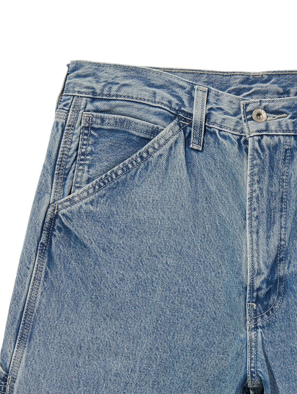 WORKWEAR 568™ ルーズカーペンター ショートパンツ ライトインディゴ 