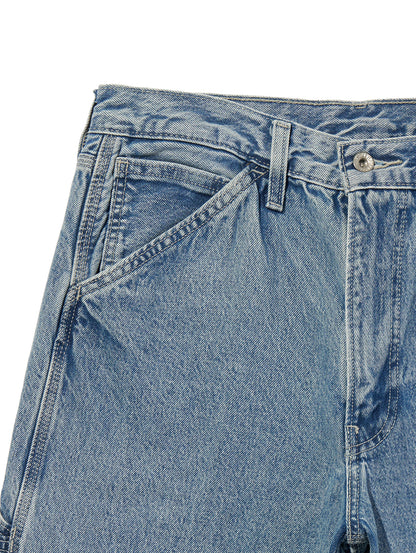 WORKWEAR 568™ ルーズカーペンター ショートパンツ ライトインディゴ 