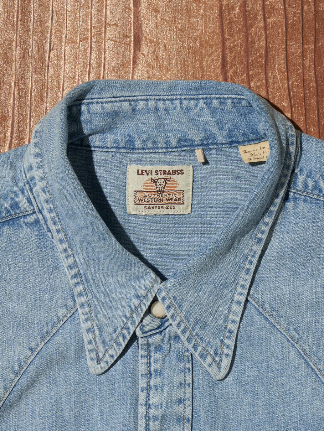 LEVI'S® VINTAGE CLOTHING ショートホーンウエスタンシャツ