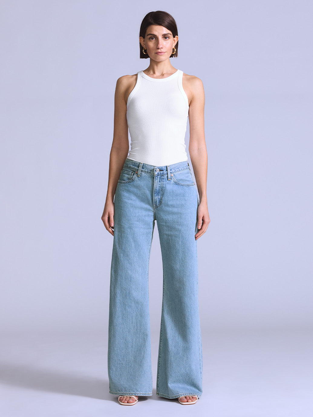 BLUETAB™ CARVE リラックスジーンズ ライトインディゴ