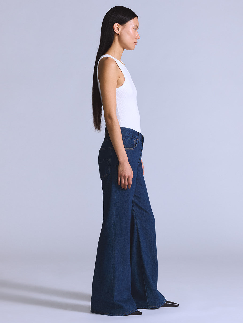 BLUETAB™ CARVE リラックスジーンズ ダークインディゴ MADE IN